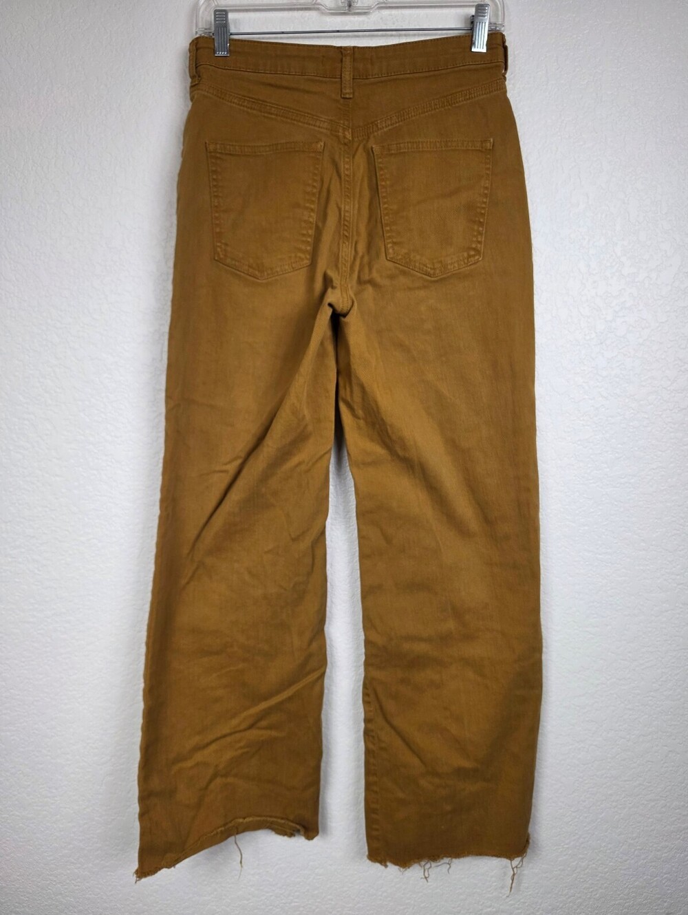 We The Free People Mustard Pants with Studded Detail - Picture 2 of 4